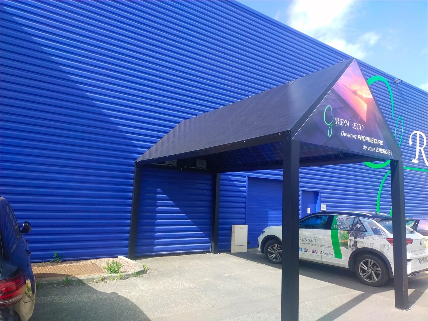Carport solaire Gren-eco